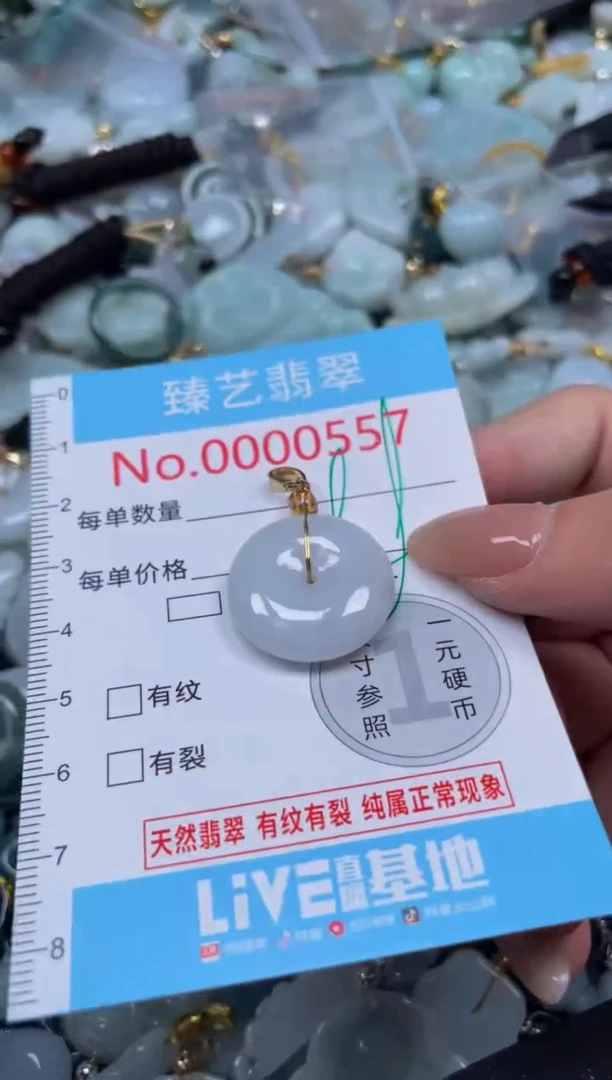 颈饰未镶嵌翡翠557