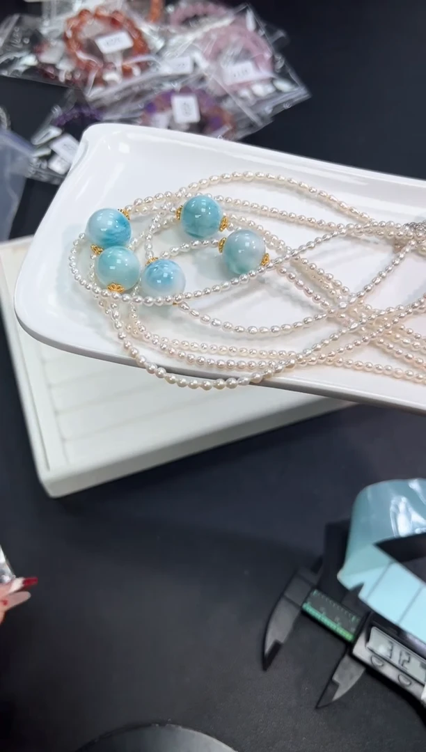 【闪购商品】淡水珍珠颈饰未镶嵌27d多样性发其一