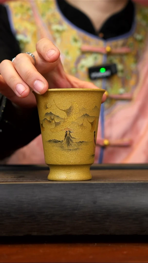 【闪购商品】紫砂茶壶段泥三生有幸杯