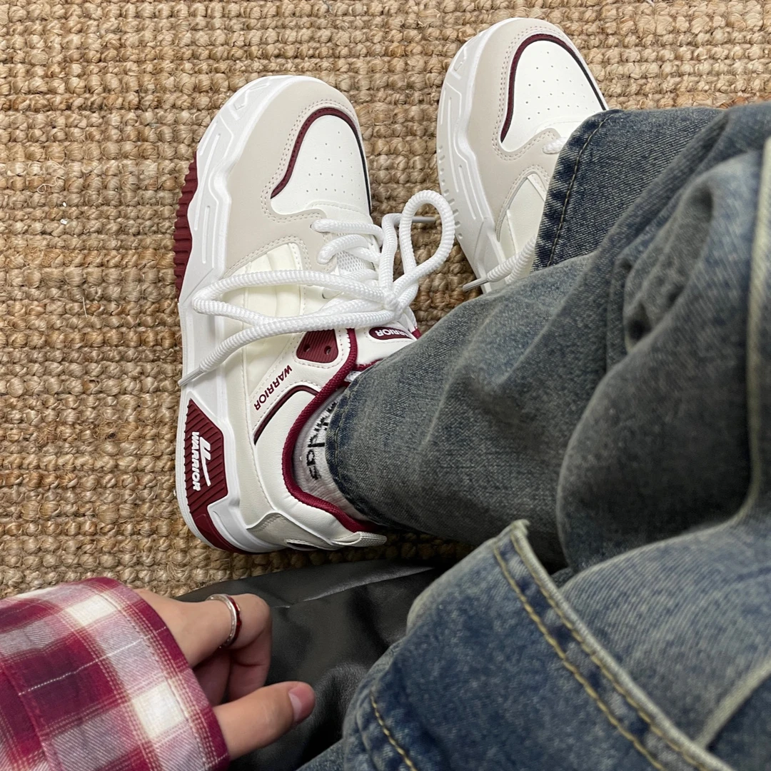 回力男鞋网面鞋2025夏季新款休闲时尚百搭厚底学生情侣运动板鞋男