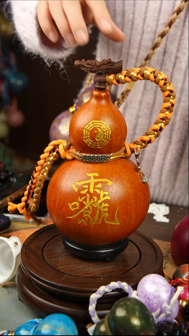 210号700ml左右非遗大漆酒葫芦