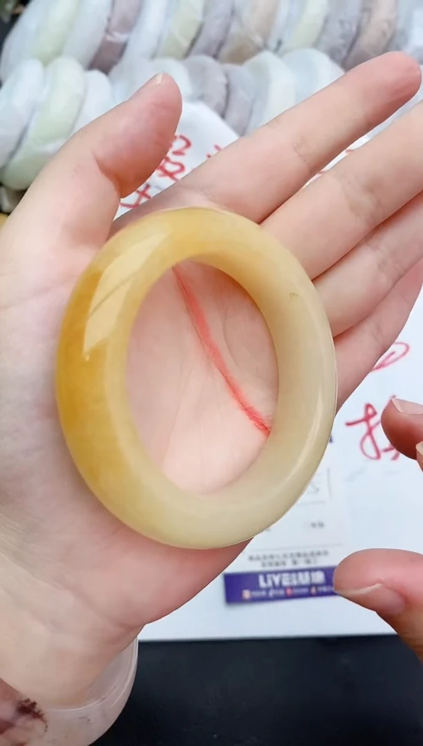 未镶嵌手镯石英质玉瑕疵306+50/51