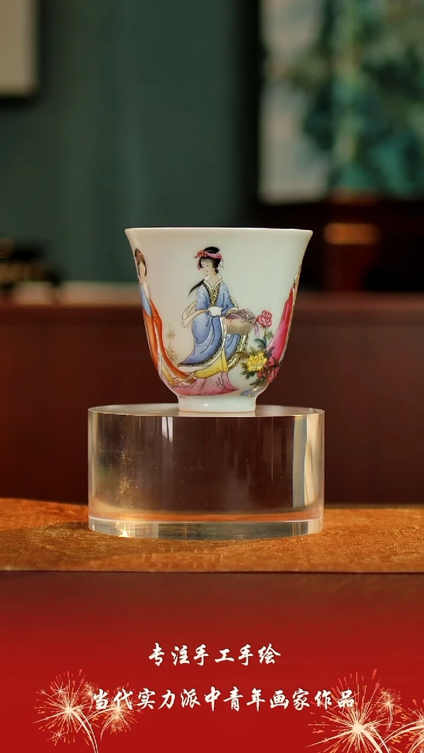 杯景德镇陶东方陶瓷艺术作品