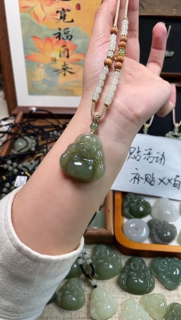 【闪购商品】和田玉颈饰未镶嵌35佛