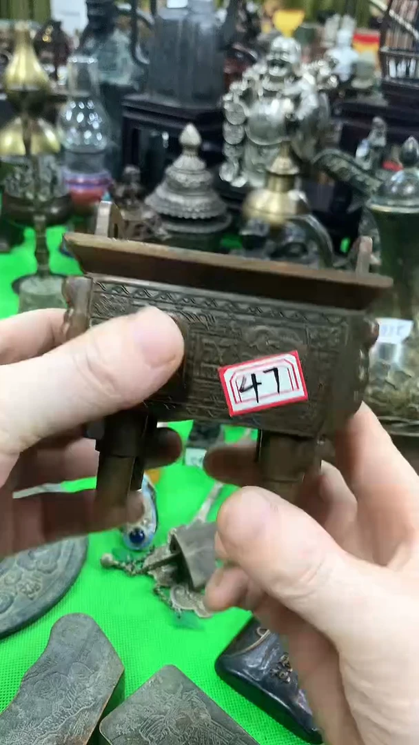 鸿兴工艺摆件把件方鼎