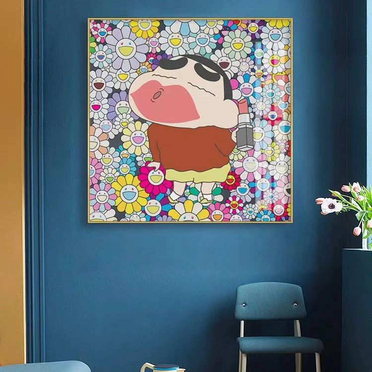 8080小新个性可爱动漫卧室客厅装饰画