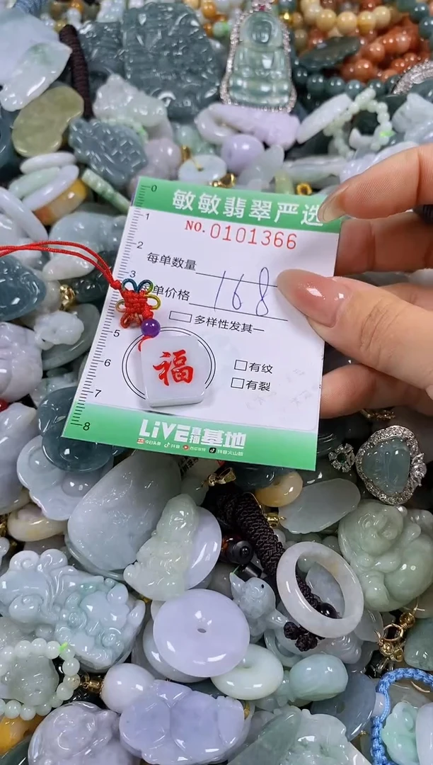 【闪购商品】翡翠颈饰未镶嵌闪购链接0101366