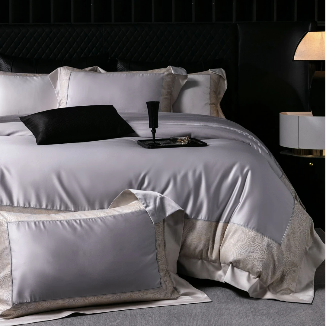 【豆爸专享】新年定制！超柔全棉长绒棉斑马色织提花四件套——美杜莎