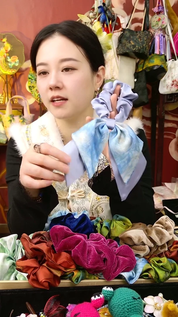 纯铜合金琉璃非遗绒花好美