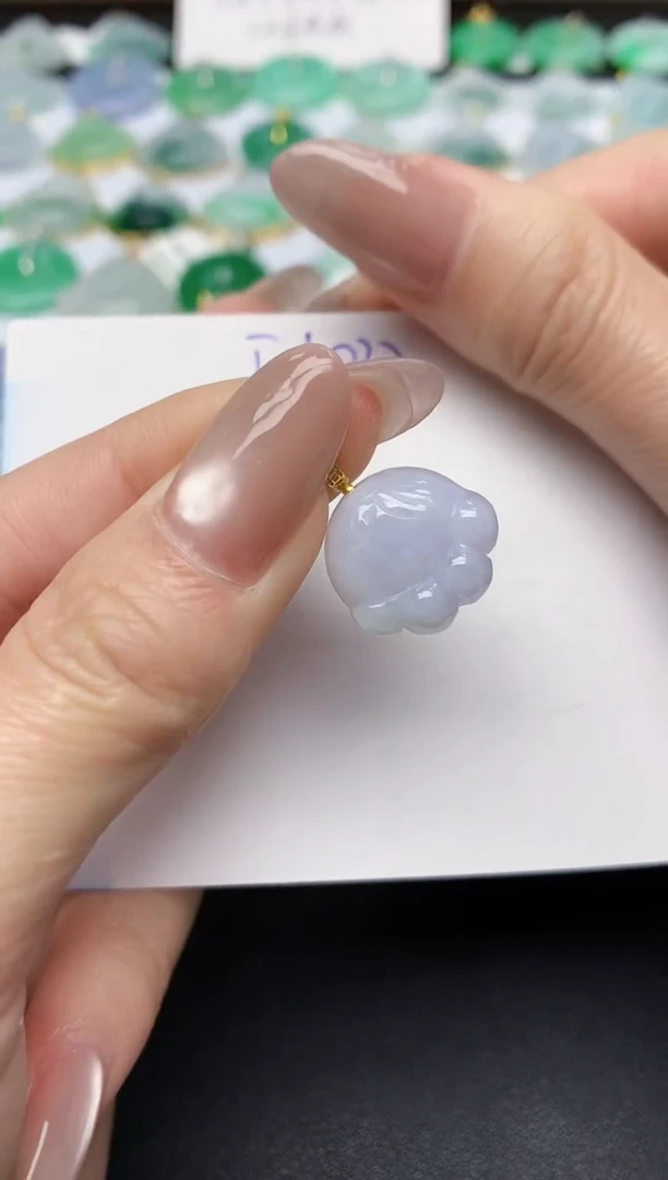 颈饰未镶嵌翡翠天然缅甸A货翡翠百元以上9元证书费自理