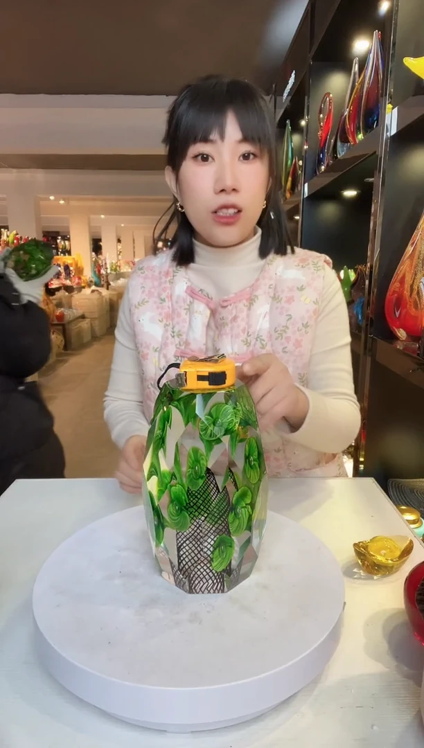 【闪购商品】茶盏琉璃摆件家居摆件