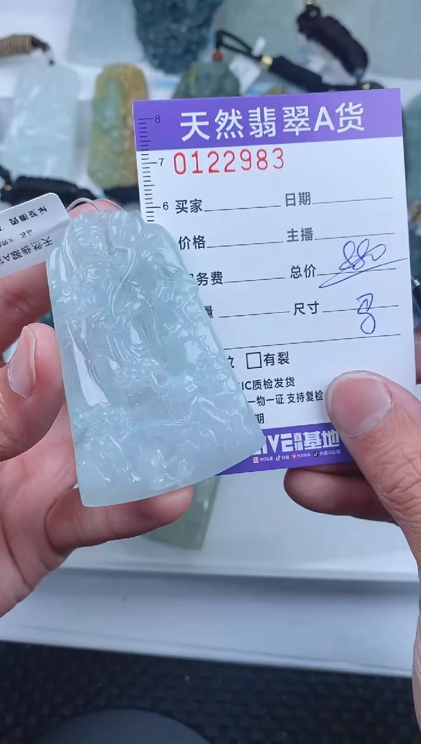 【闪购商品】翡翠颈饰未镶嵌        983