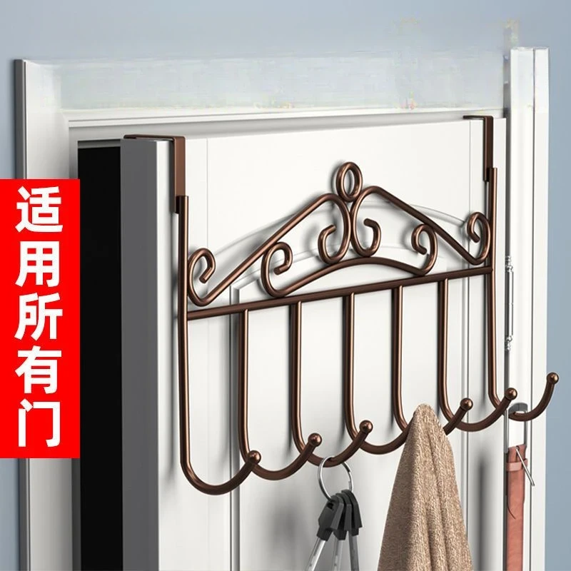 门后挂钩免打孔墙上挂衣架好物门上挂架壁挂子强力无痕衣服帽衣钩