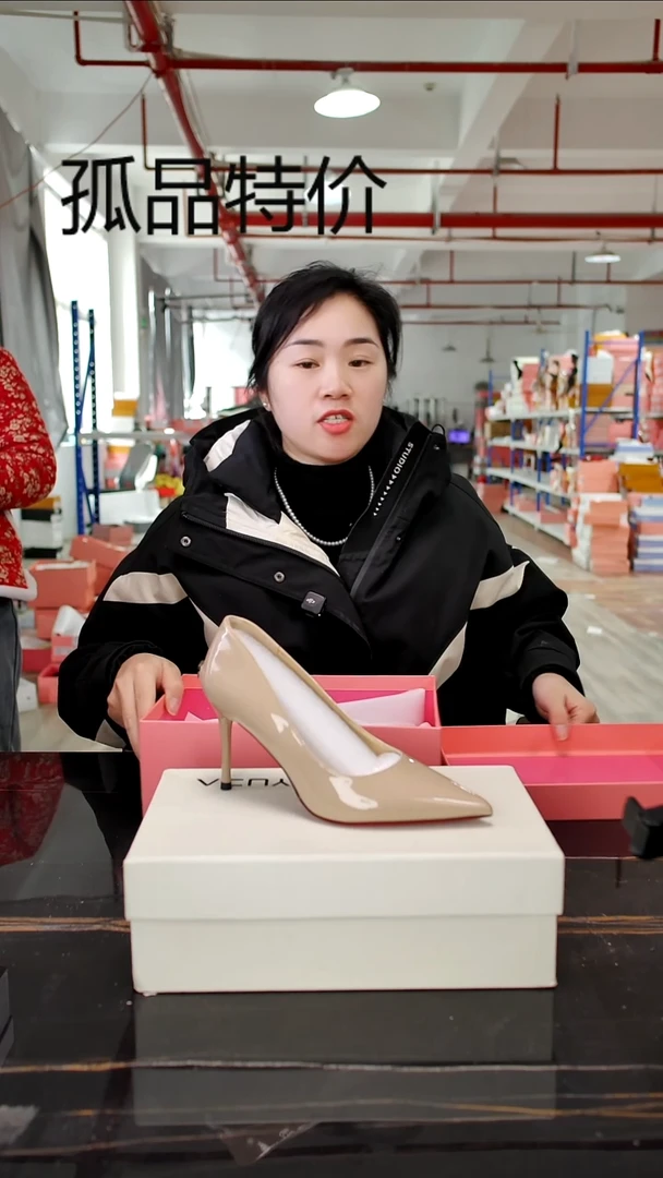 34码女鞋细跟高跟鞋