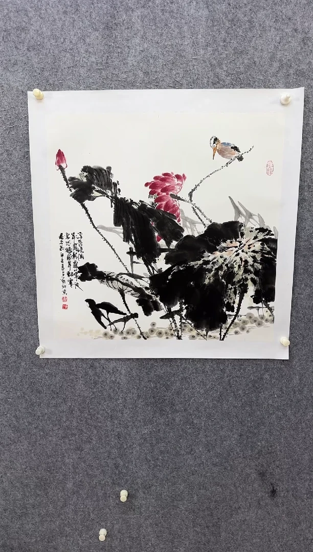 【闪购商品】国画ST-WZH花鸟绘画作品