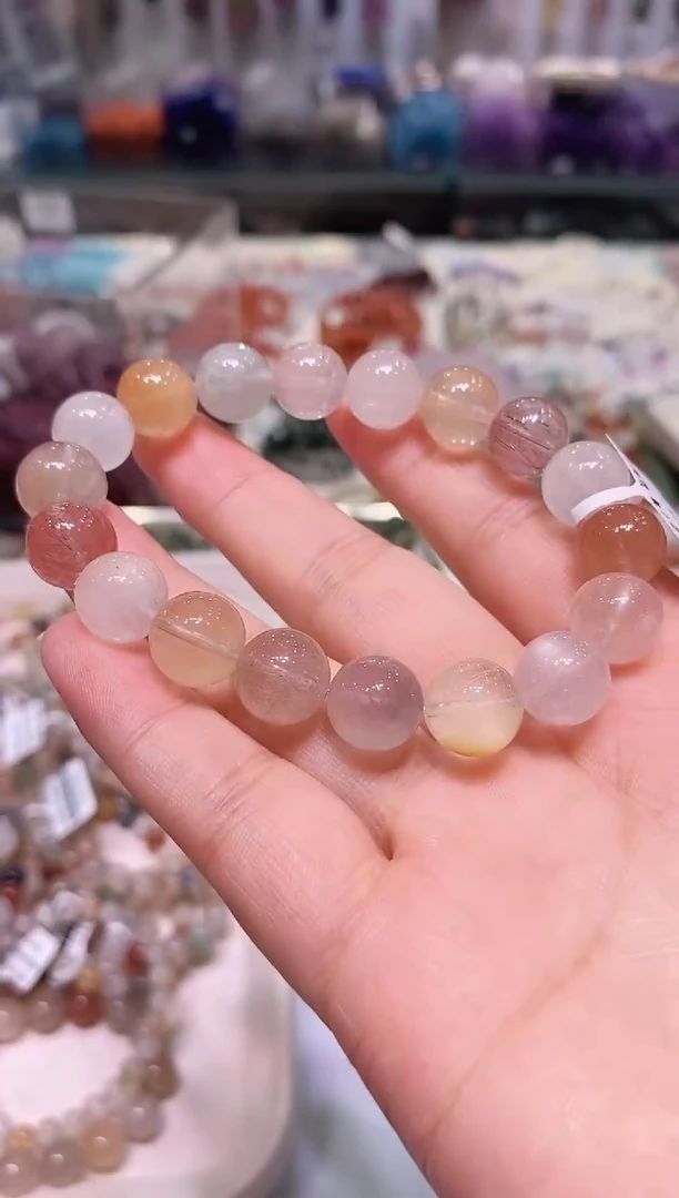 未镶嵌手链水晶多样性发其一11+