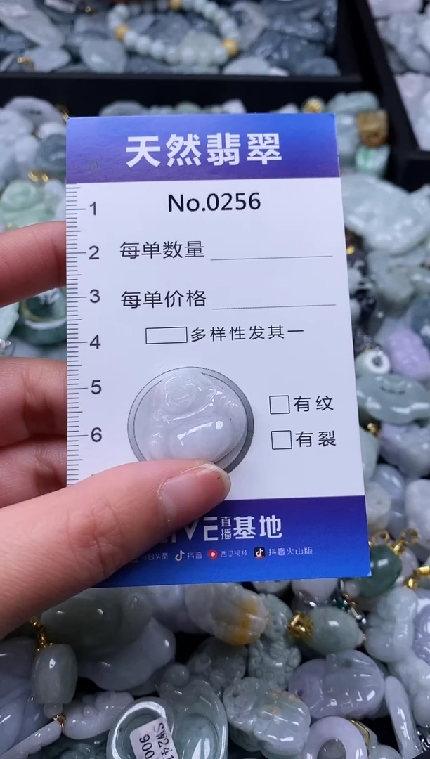 【闪购商品】翡翠颈饰未镶嵌缅甸A货翡翠0256