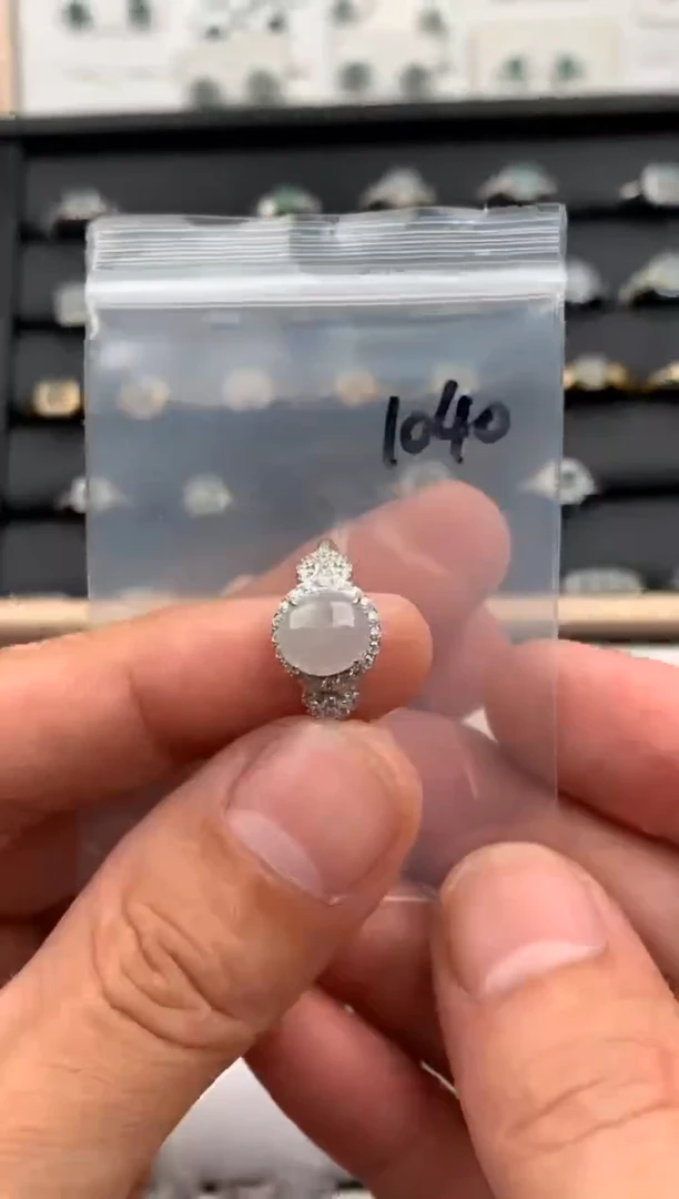 未镶嵌戒指翡翠1040
