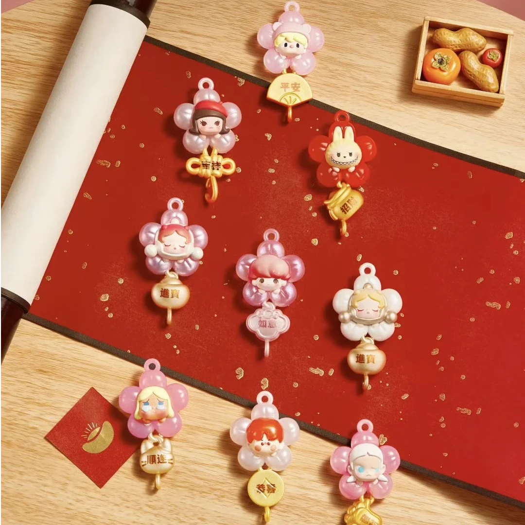 【小白拆盒】泡泡的连年开挂萌粒系列公仔潮玩盲盒盲袋玩具车载礼物