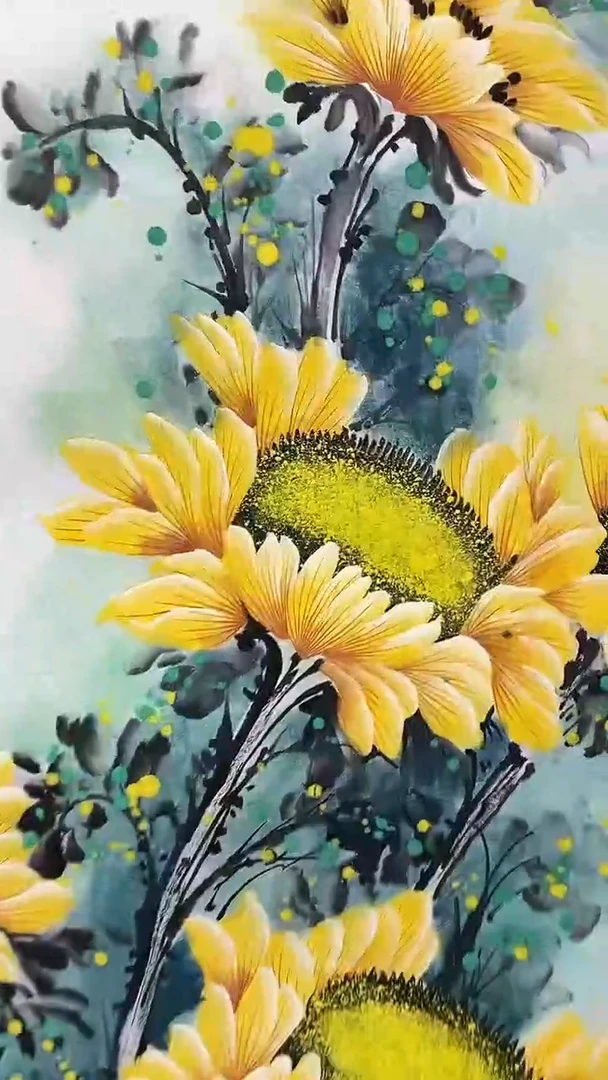 国画国画画都展厅国画作品B23