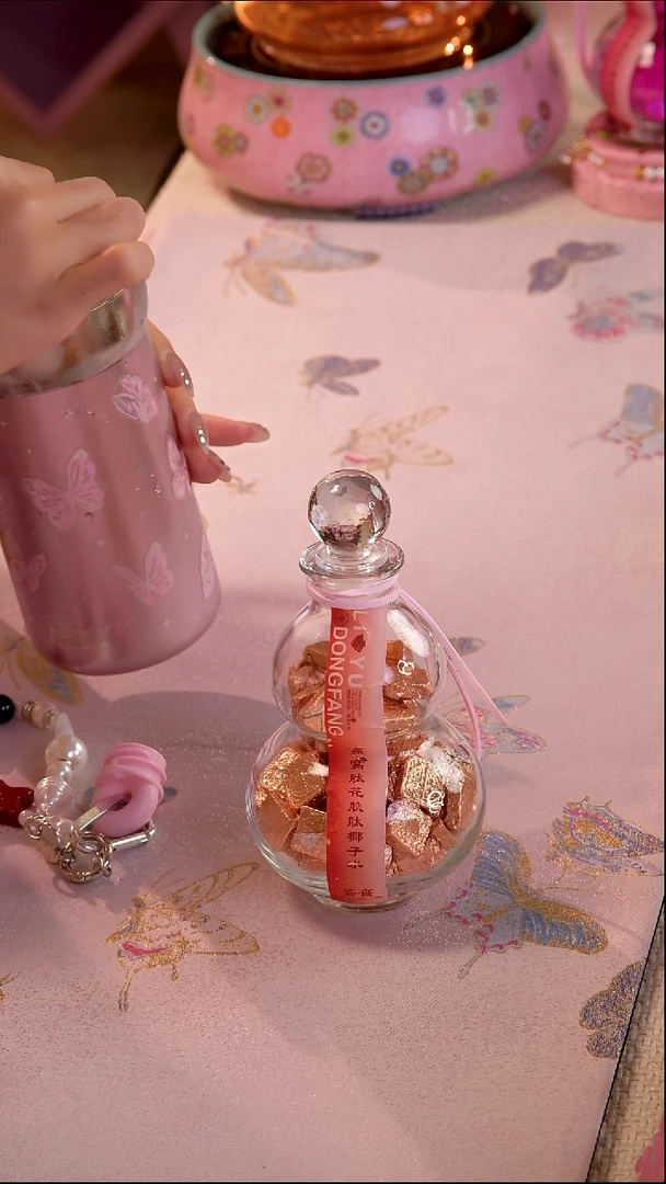 葫芦玻璃瓶燕窝肽花胶椰子水