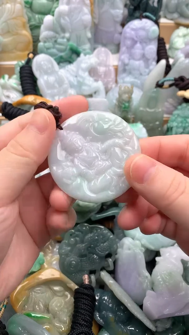 吊坠(不含链)未镶嵌翡翠1