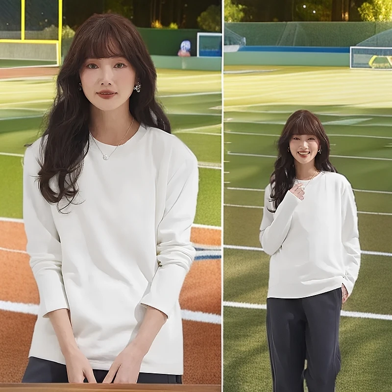 太子龙内搭打底衫春秋舒适90白鹅绒可机洗长袖羽绒运动骑行服上衣