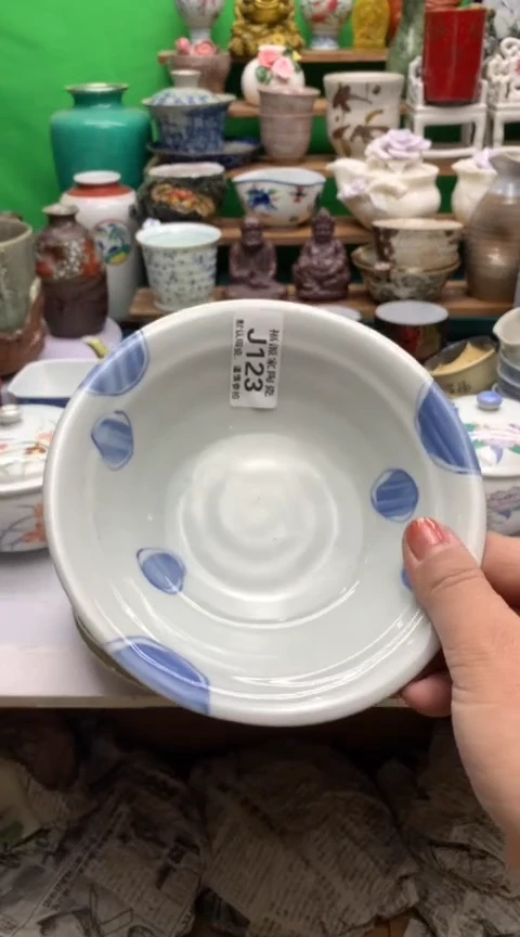 【闪购商品】盖碗海外回流瓷器