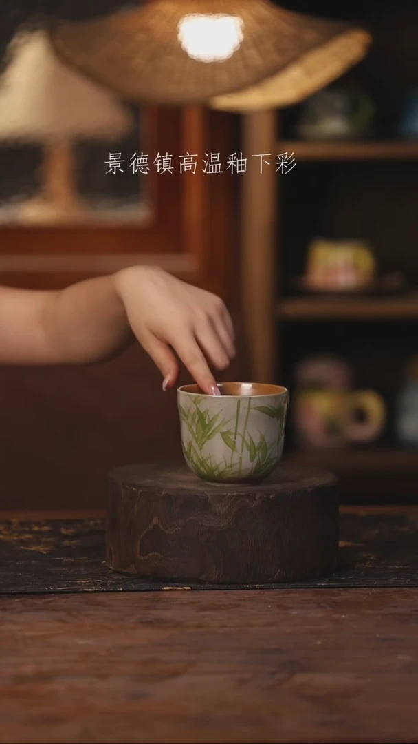 景德镇高温釉下手绘陶瓷491