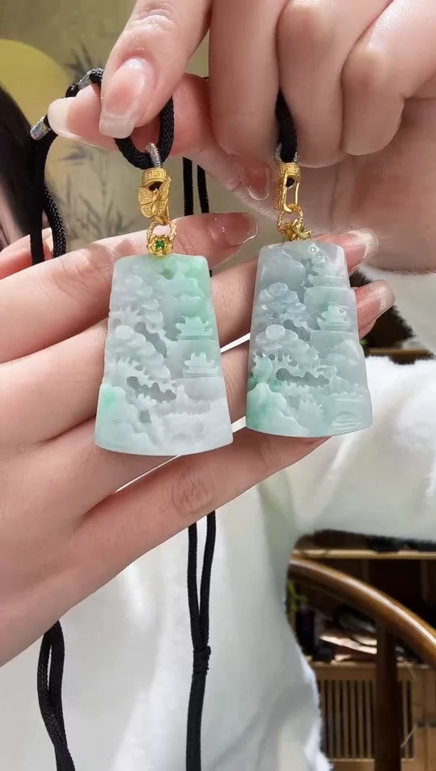 颈饰未镶嵌翡翠多样发其一个