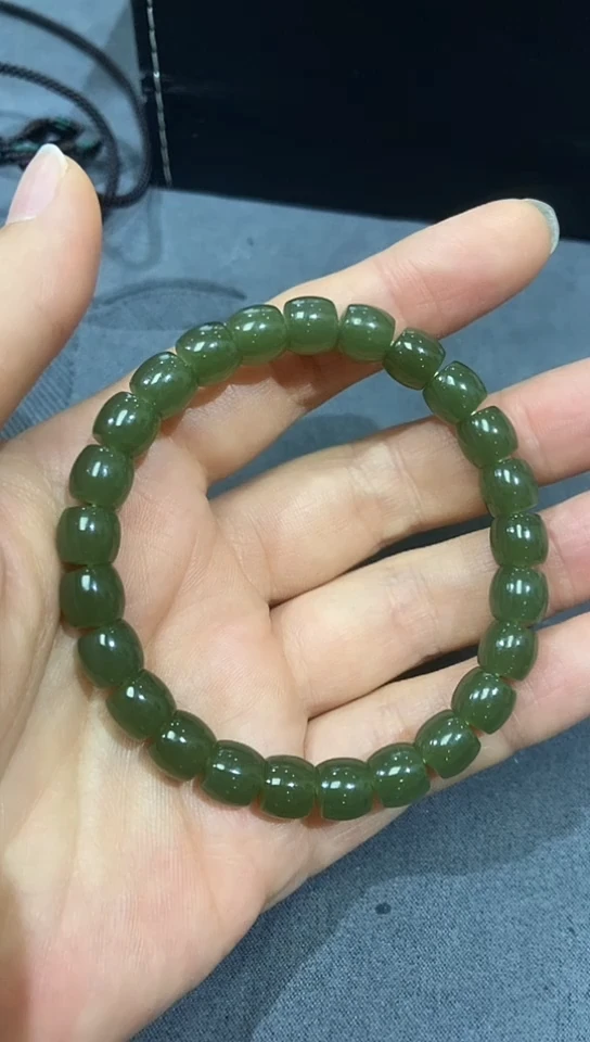 手链未镶嵌和田玉琳*儿手串
