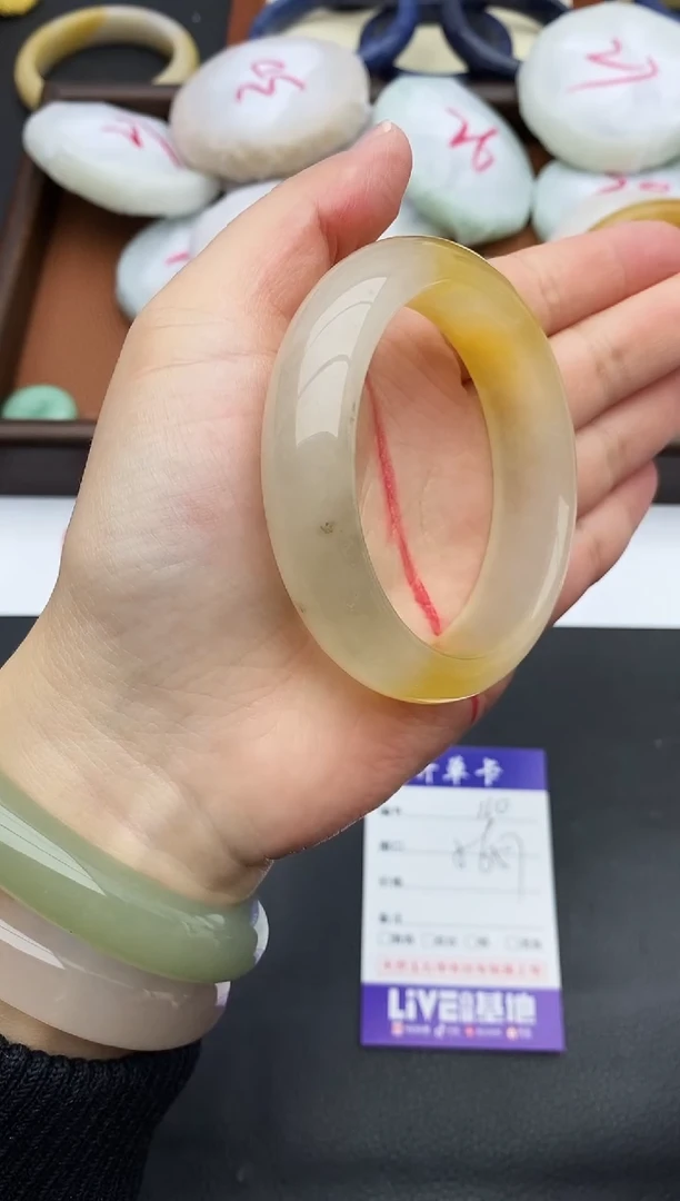 未镶嵌手镯石英质玉109+56/57