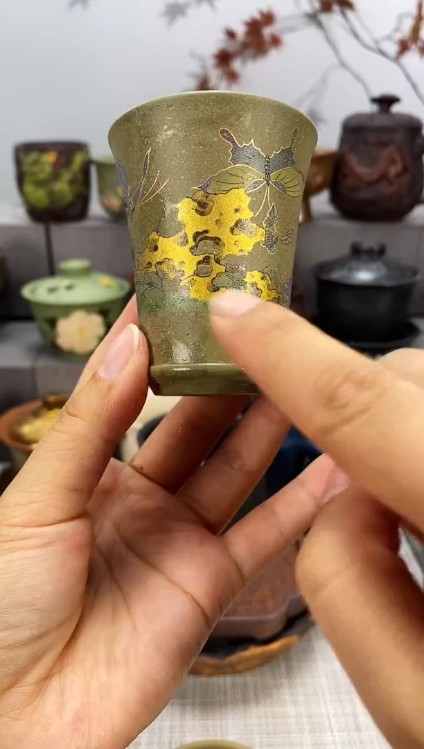 茶壶紫砂原矿紫砂主人杯