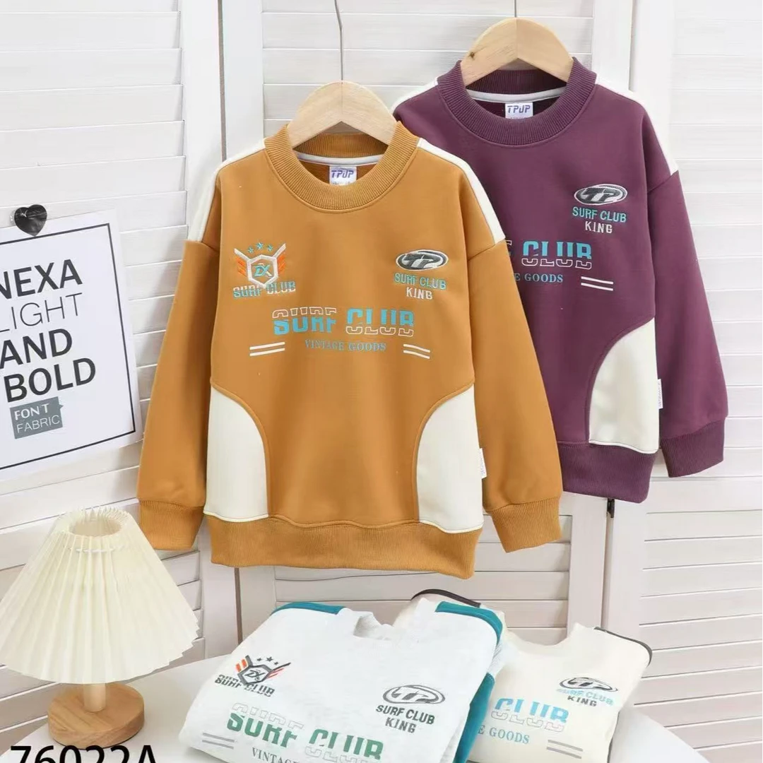 冬款（091款--095款）A区加绒洋气时尚卫衣重工