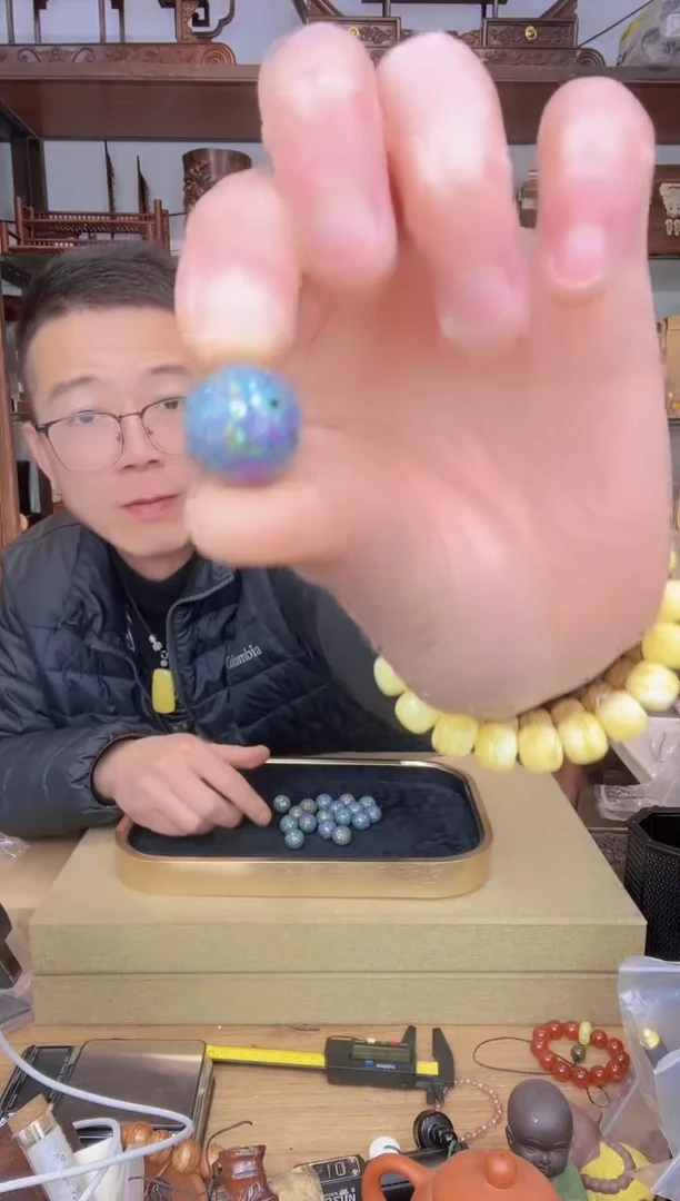 【闪购商品】乌木类书架072大漆圆珠单颗