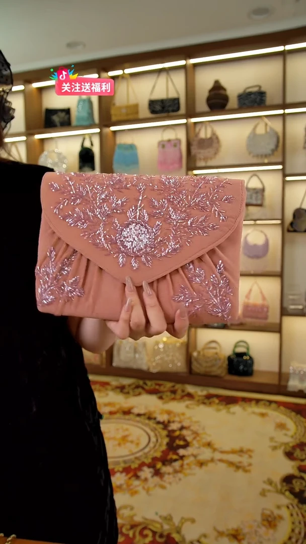 织绣珠绣手提包时尚女神直播间选款