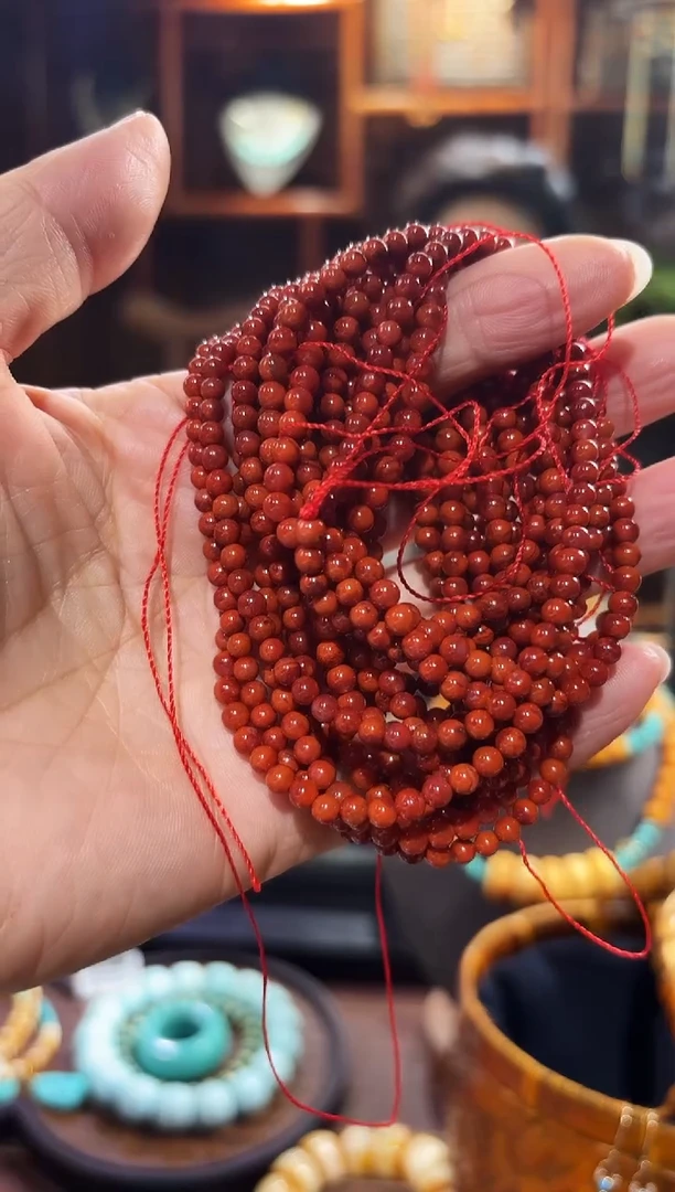 【闪购商品】南红玛瑙颈饰未镶嵌项链多样发其一