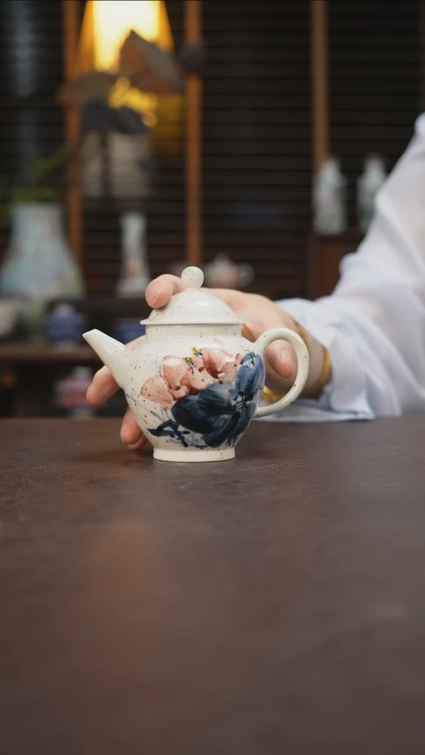 杯景德镇陶瓷杯碗柴烧多人