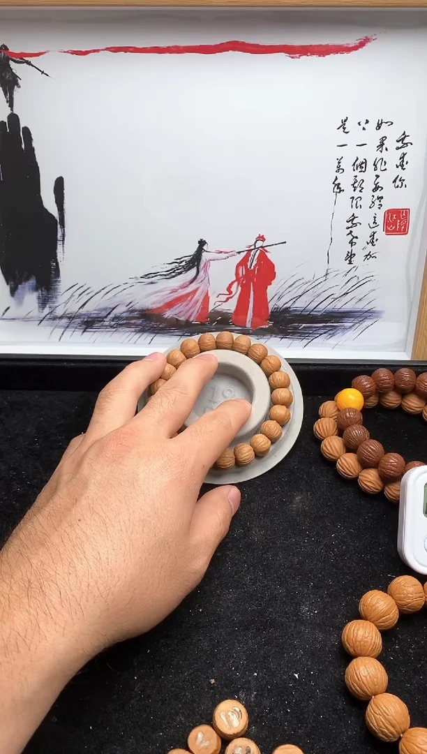 【闪购商品】猴头核桃手串猴头核桃原皮原色南瓜