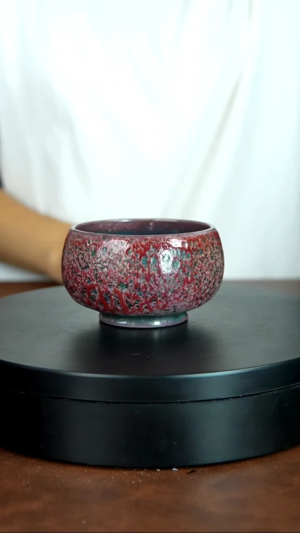 571号/神垕特产】郭义兴原矿原产地钧瓷茶具