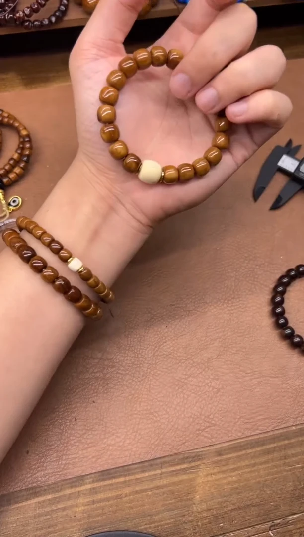 库克手串库克10带12左右猛犸顶珠 清货价