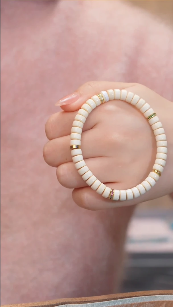 【闪购商品】猛犸象牙手串/手链/手镯多样性发 卡6-7@@N6132