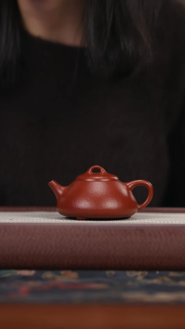 【闪购商品】紫砂茶壶hf大红袍 乳瓢 150cc