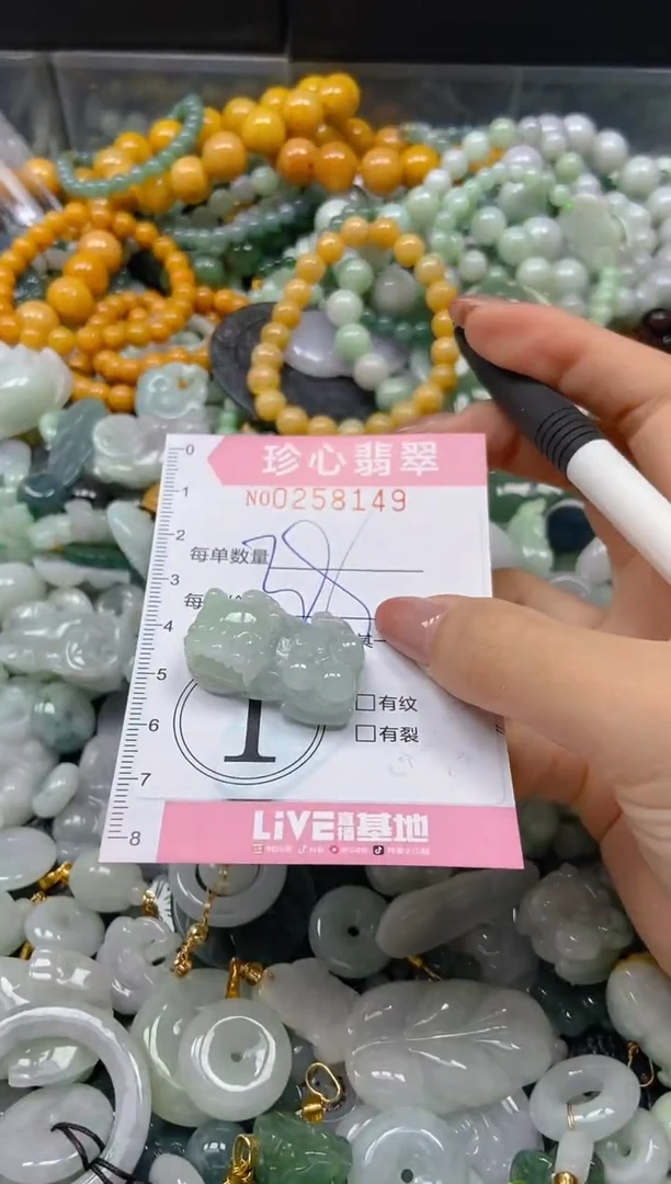 翡翠未镶嵌颈饰闪购0258149