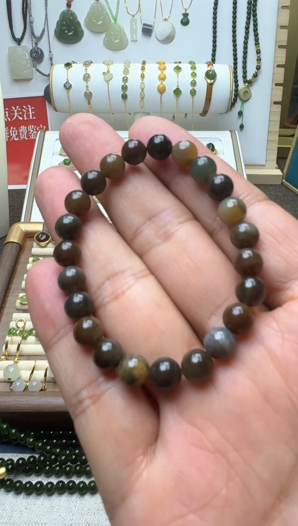 【闪购商品】和田玉耳饰未镶嵌楼兰三色