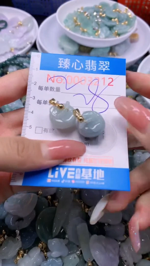 翡翠未镶嵌颈饰3212