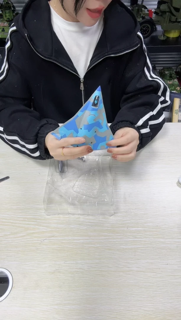 无外盒子 1/144歼36合金飞机模型