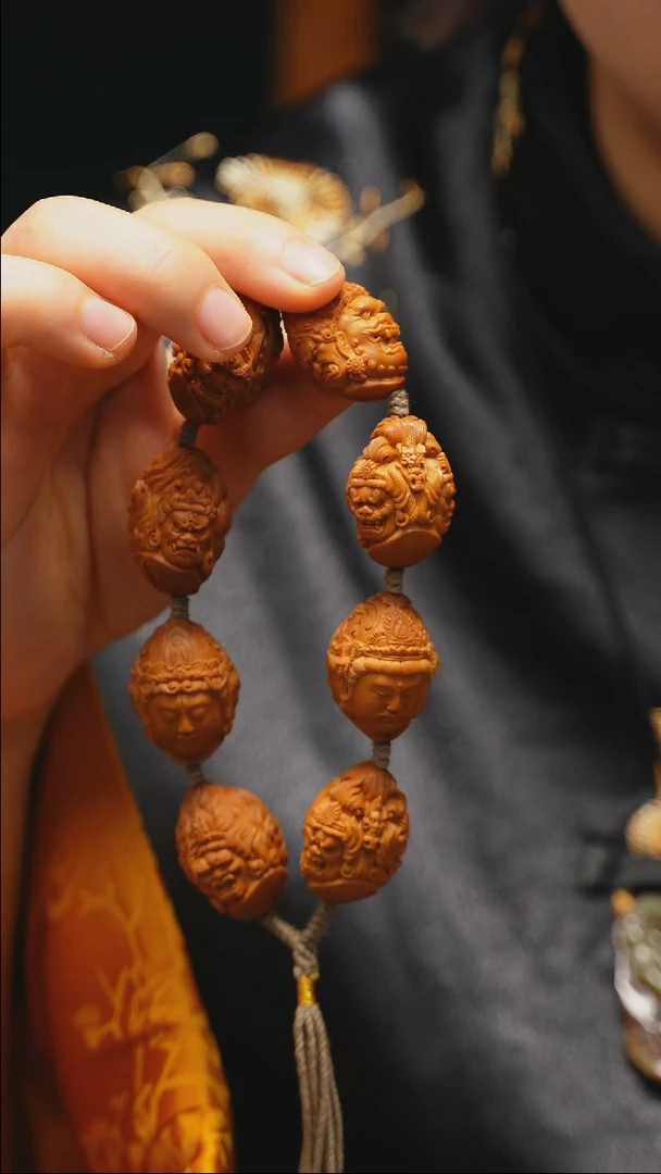 【闪购商品】橄榄核其他三面万佛