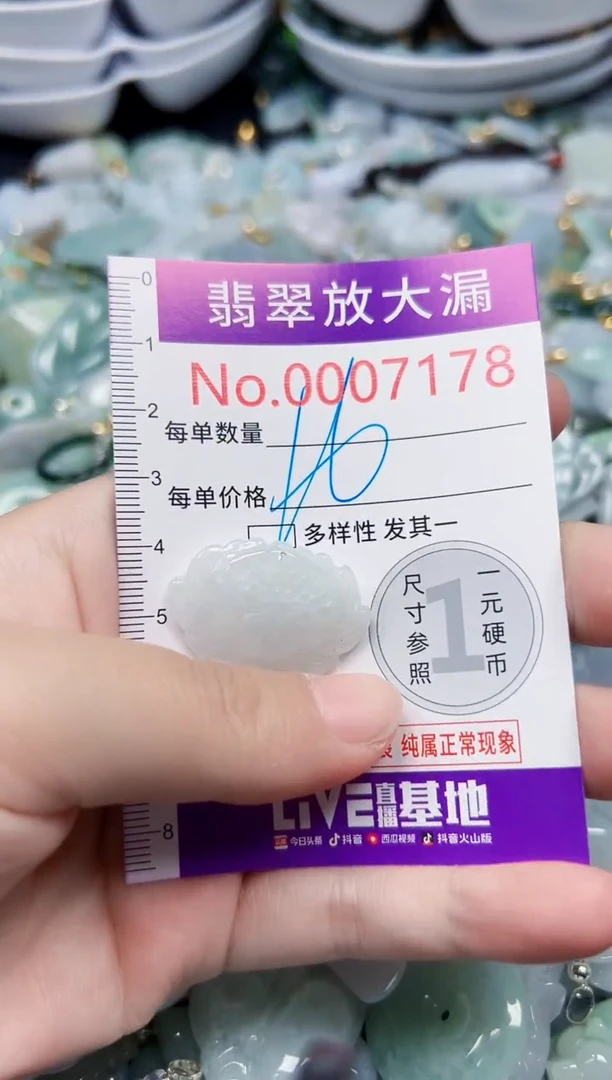 颈饰未镶嵌翡翠7178