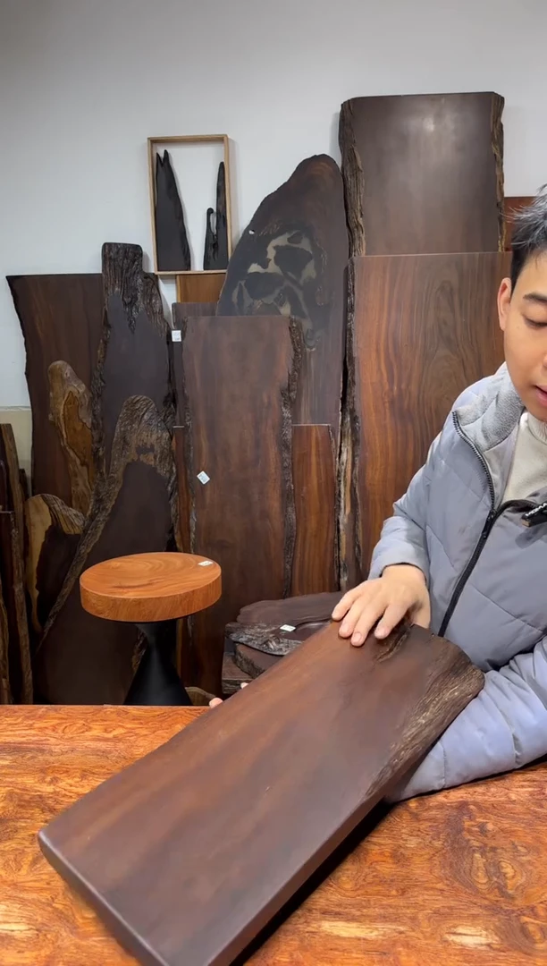 风车木（黑檀木）尺寸50*19*2.5编号282